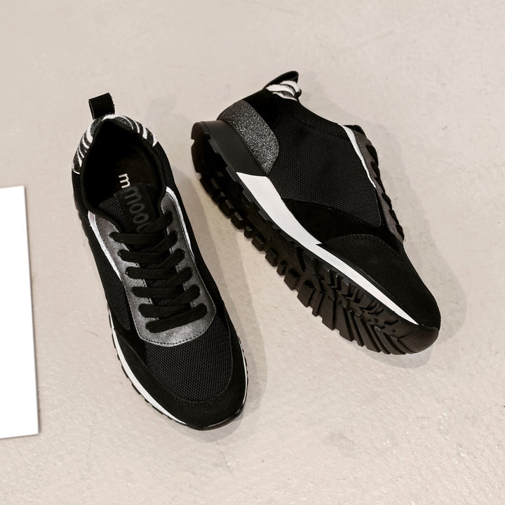 BASKETS COMPENSÉES - NOIR