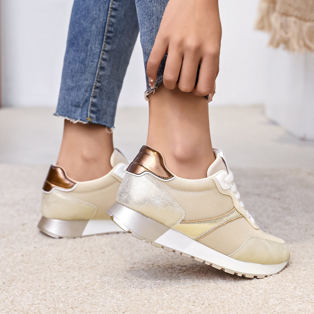 BASKETS COMPENSÉES - gold