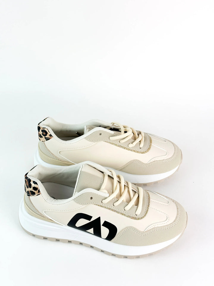 BASKETS VALENTINO - BEIGE