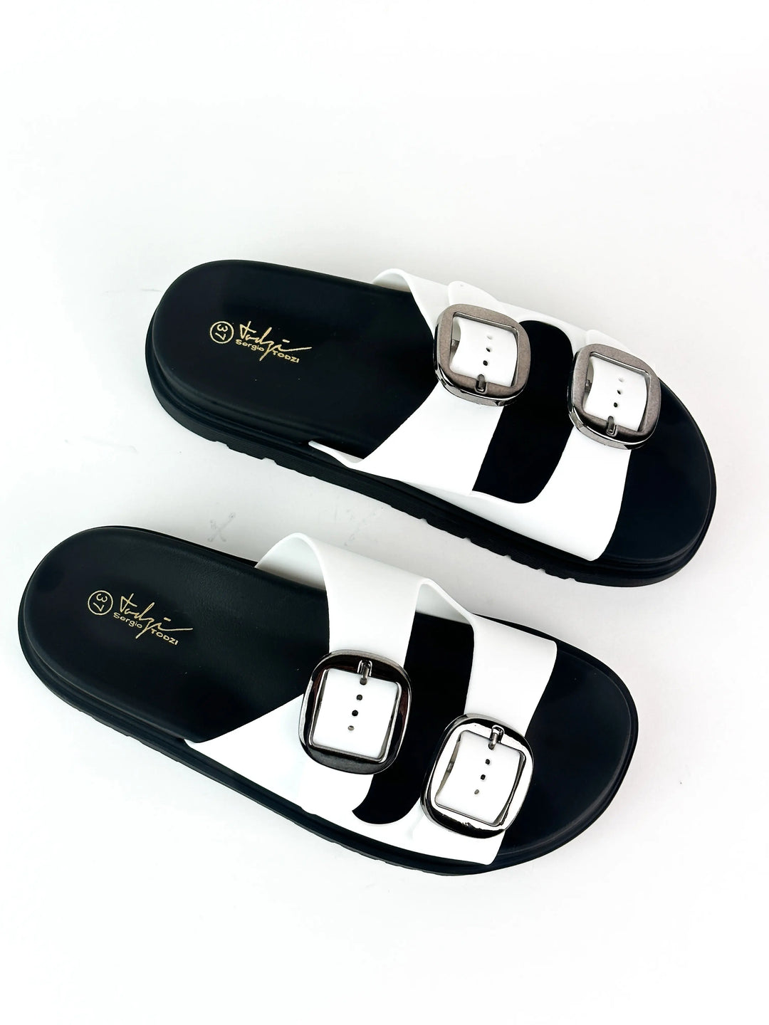 SANDALES BIRKEN - BLANC