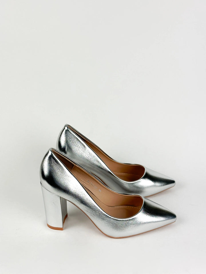 ESCARPINS CELINE - SILVER