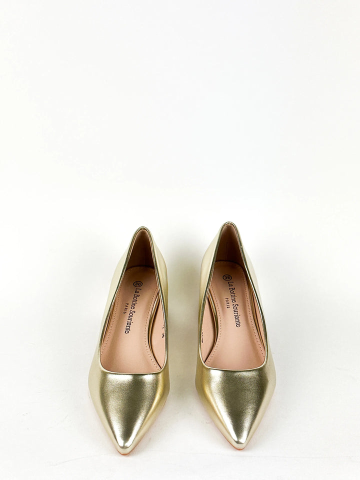 ESCARPINS CELINE -  GOLD