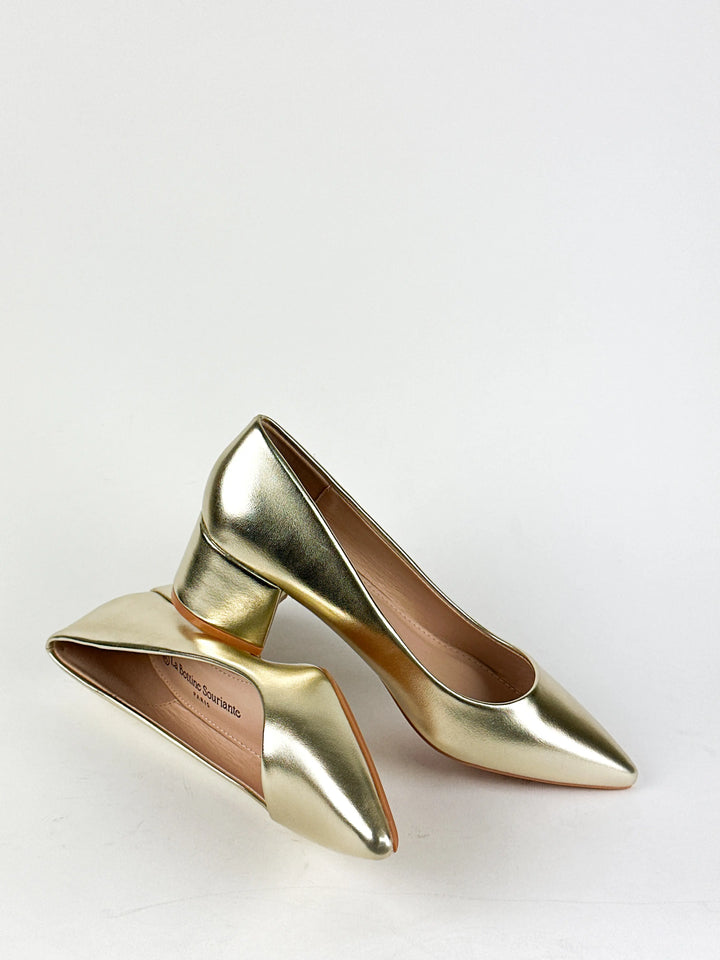 ESCARPINS CELINE -  GOLD