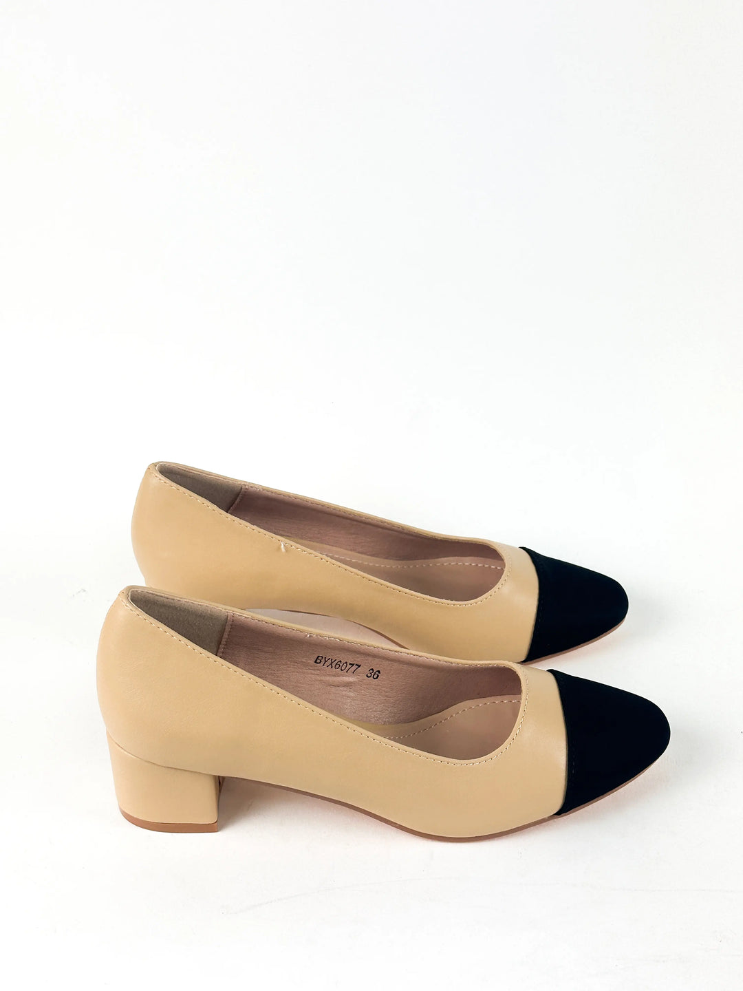 ESCARPINS MI TALON - BEIGE