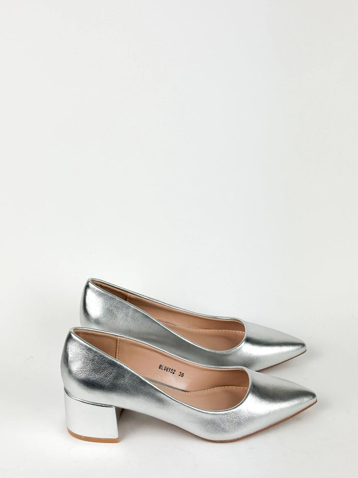 ESCARPINS CELINE -  SILVER