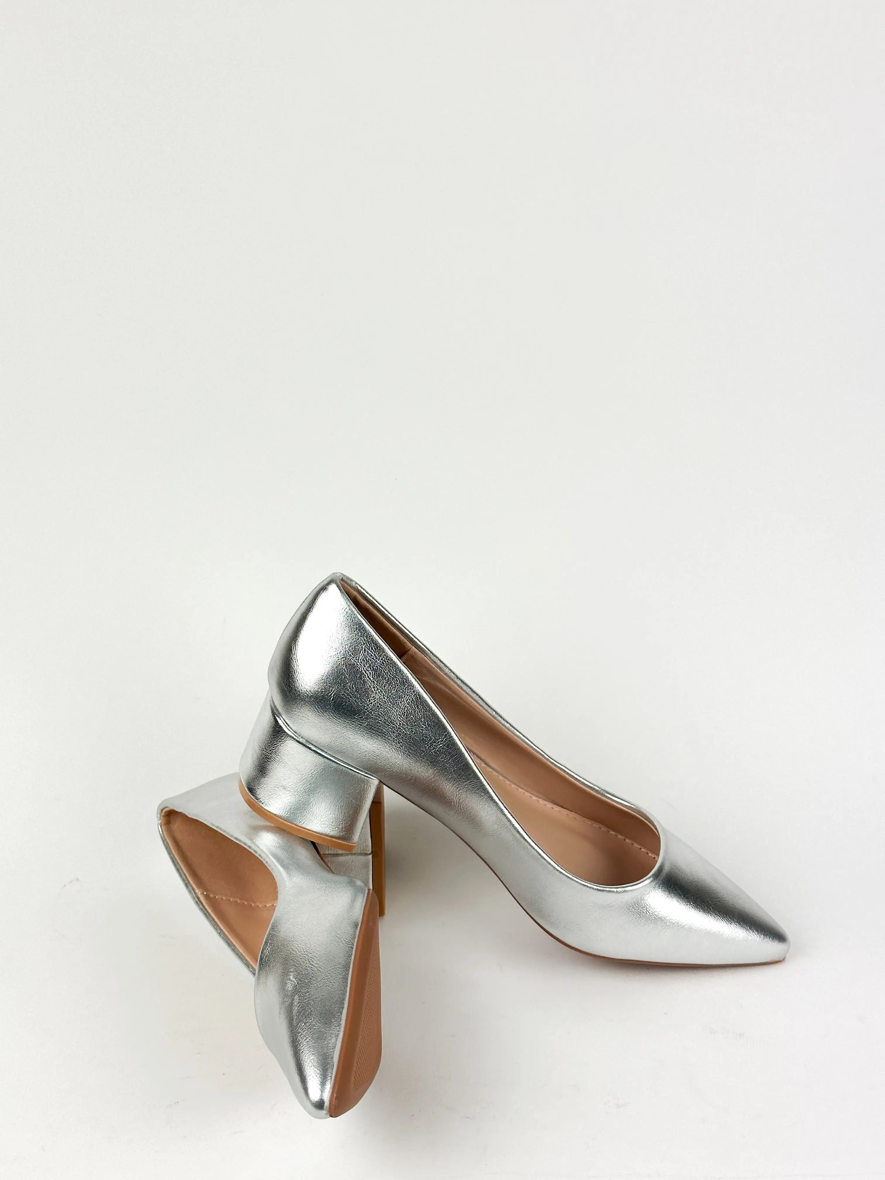 ESCARPINS CELINE -  SILVER