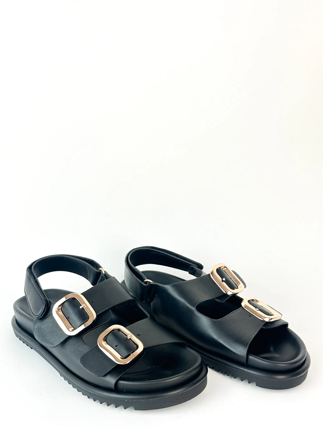 Sandales à bride arrière - NOIR