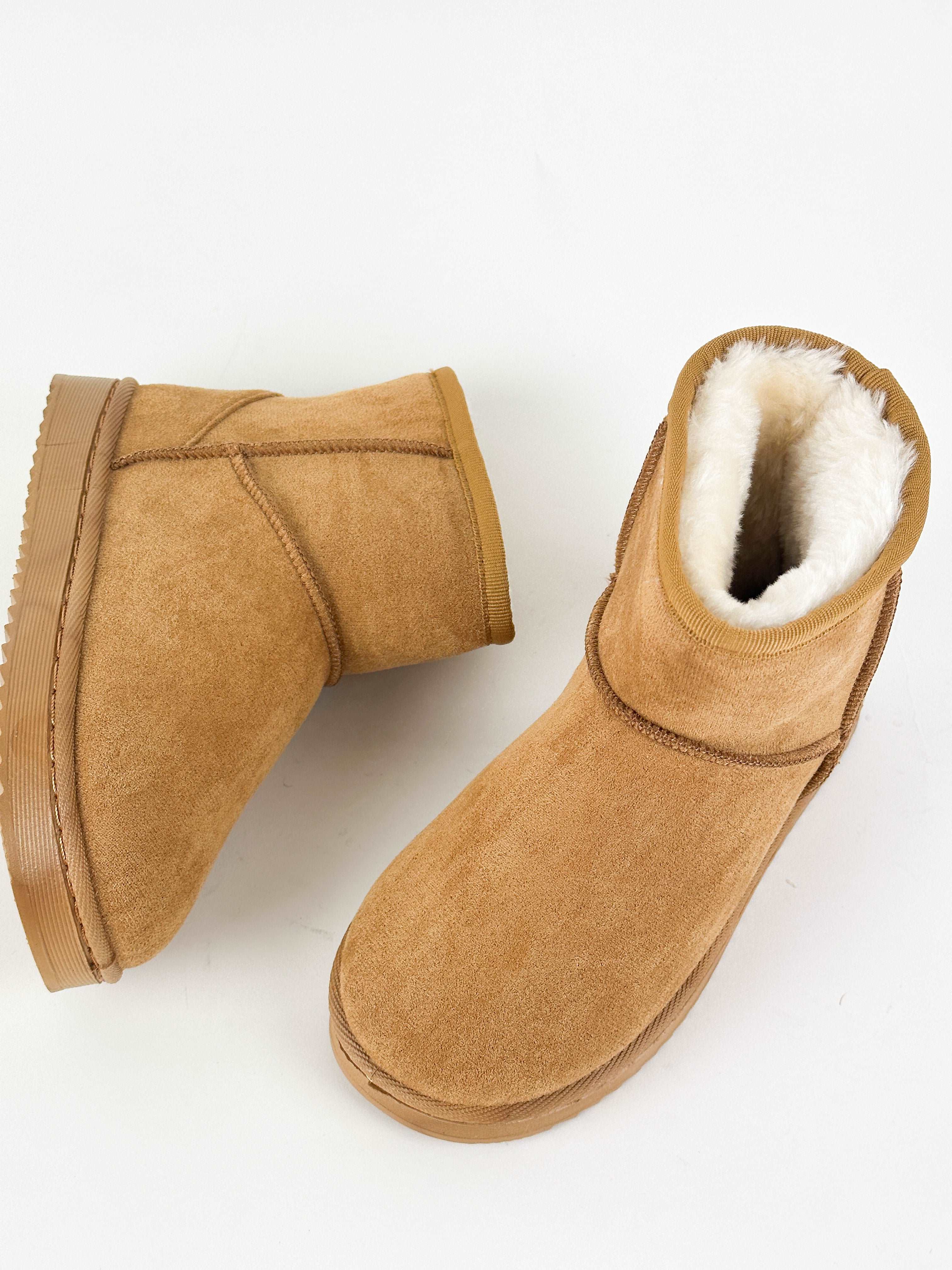 BOTTINES ENFANT - CAMEL