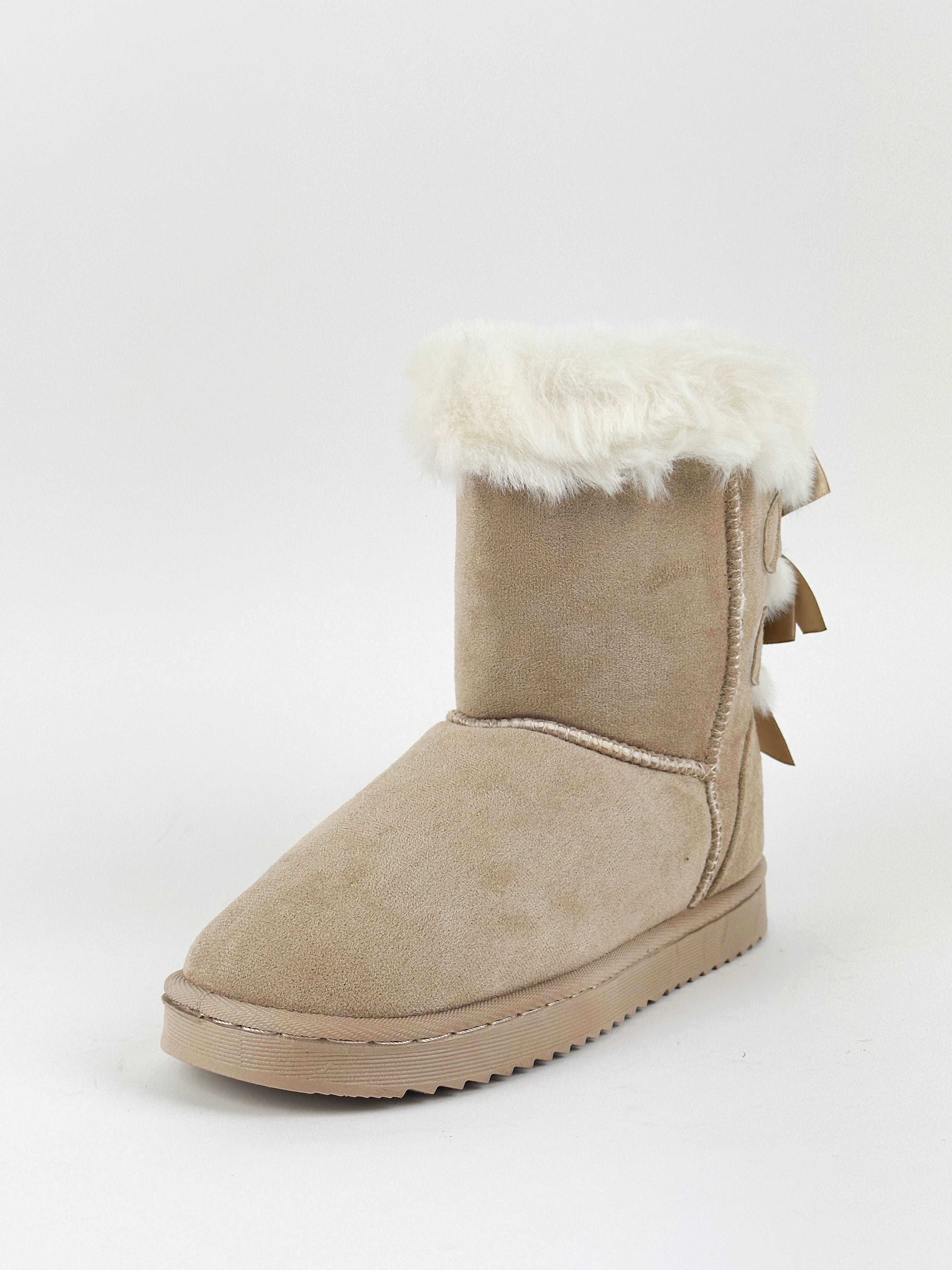 BOTTINES ENFANT - BEIGE