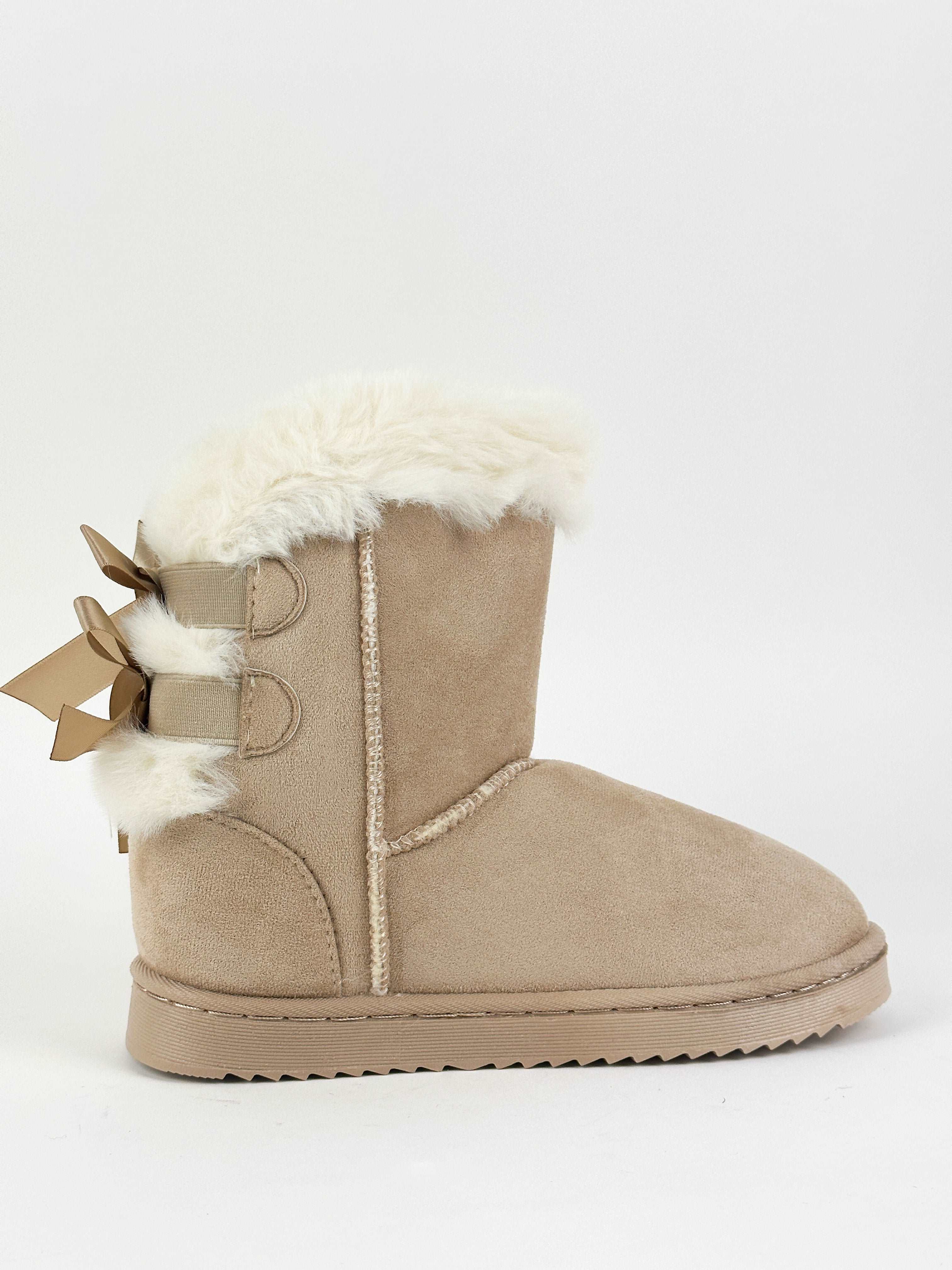 BOTTINES ENFANT - BEIGE