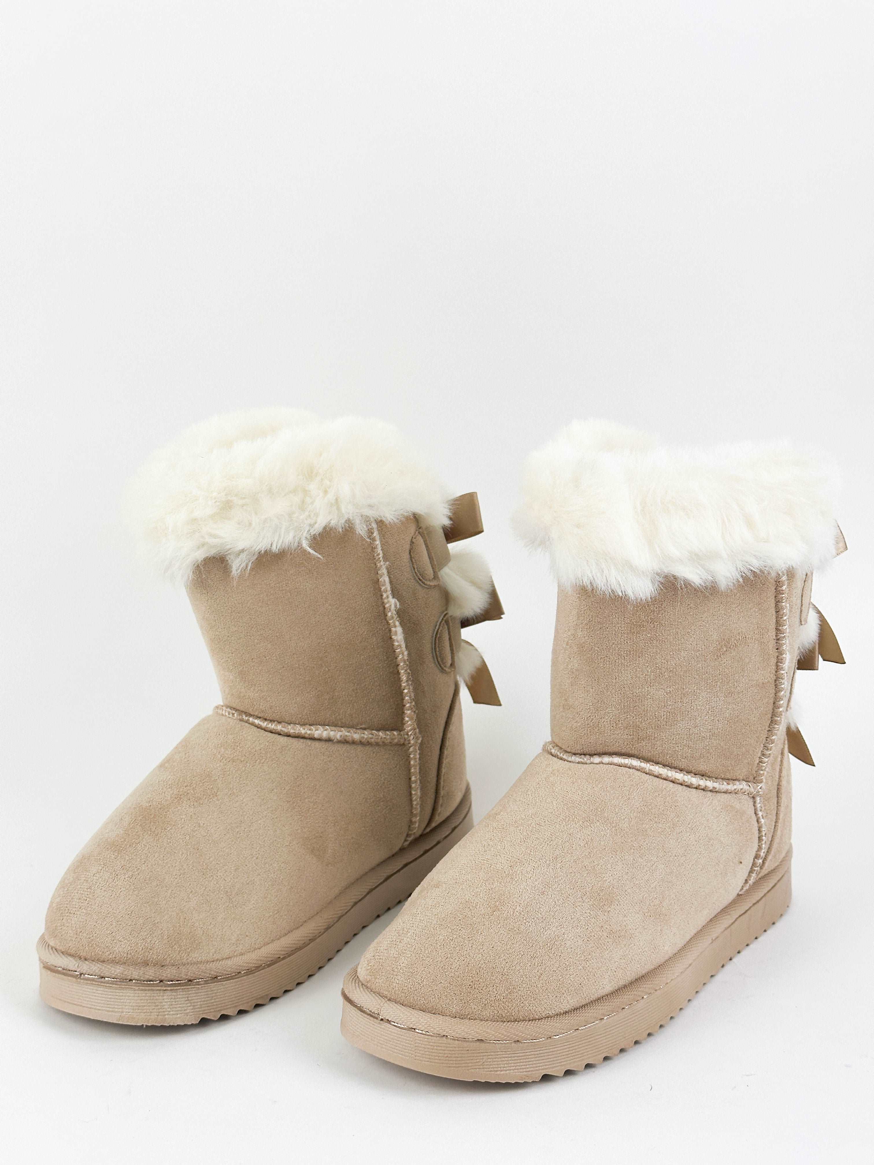 BOTTINES ENFANT - BEIGE