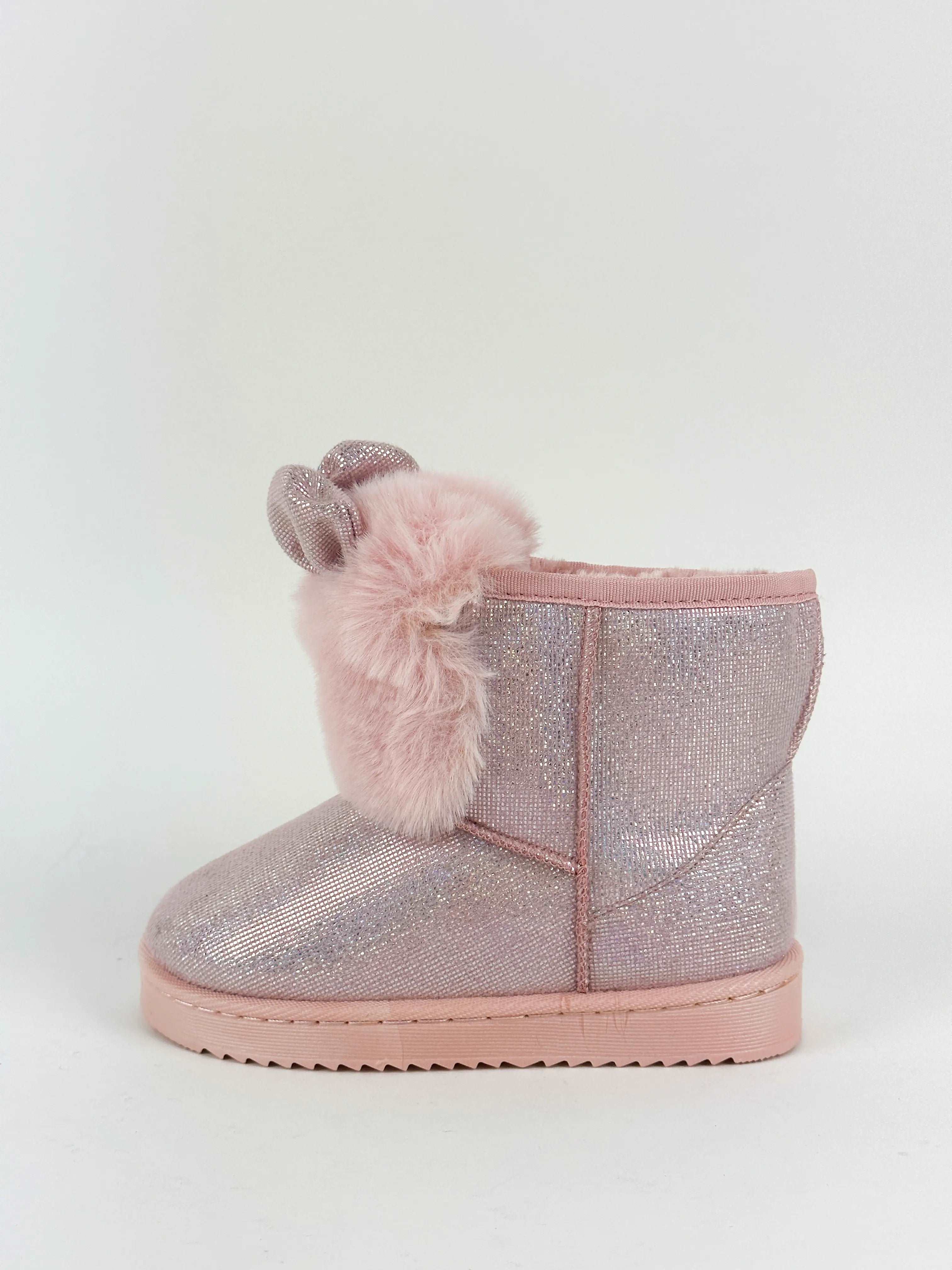 BOTTINES ENFANT - ROSE