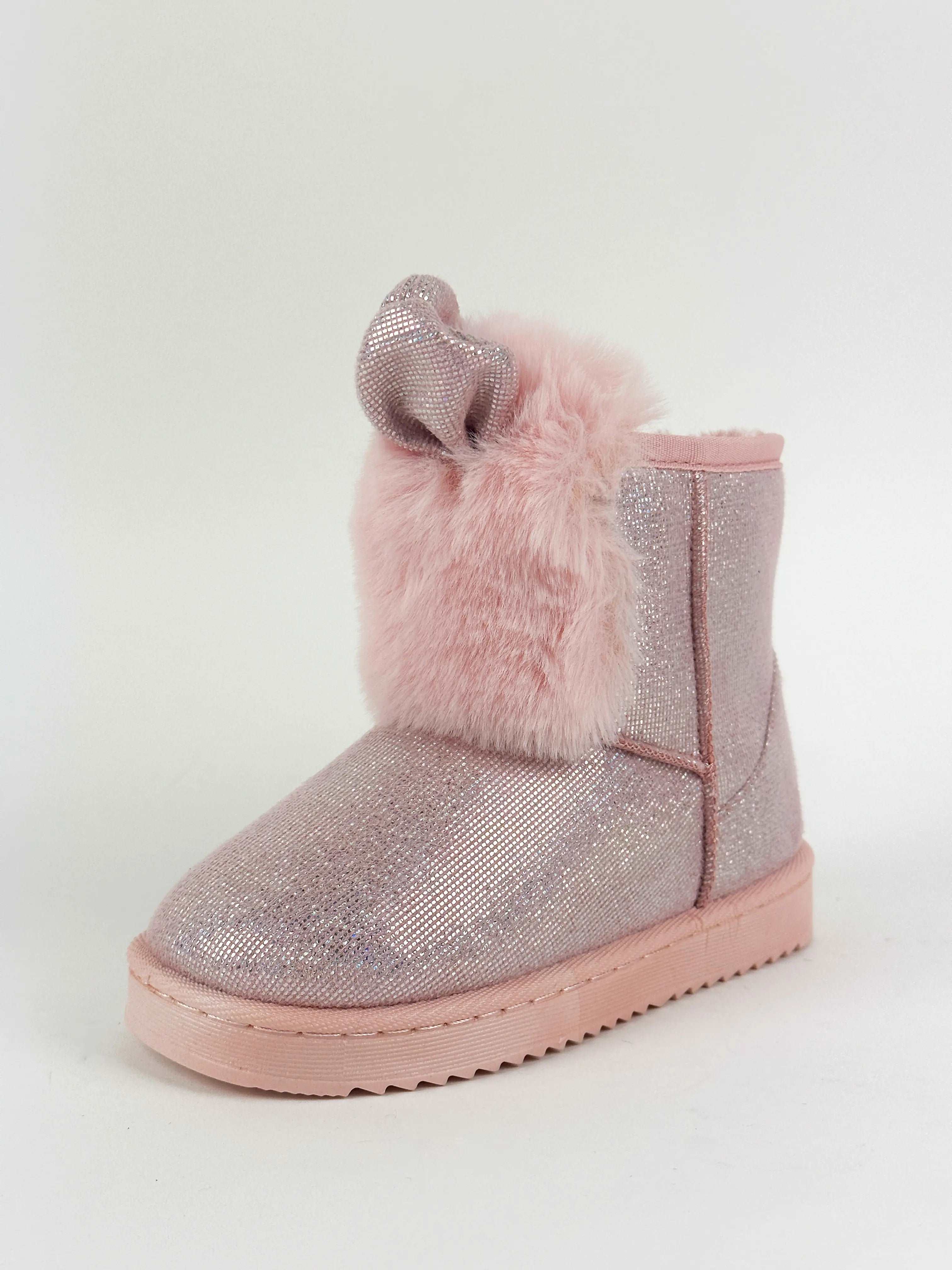 BOTTINES ENFANT - ROSE