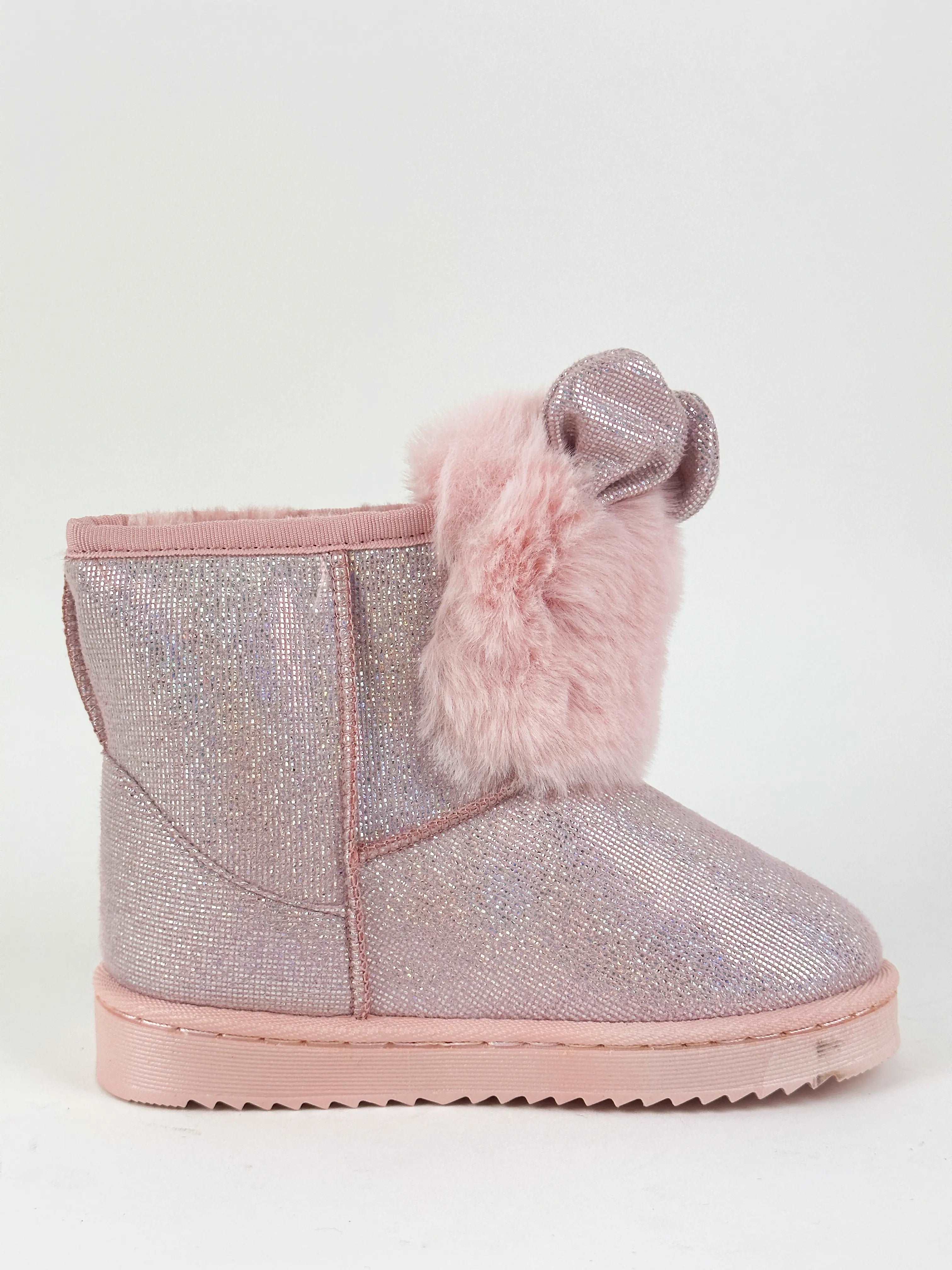 BOTTINES ENFANT - ROSE