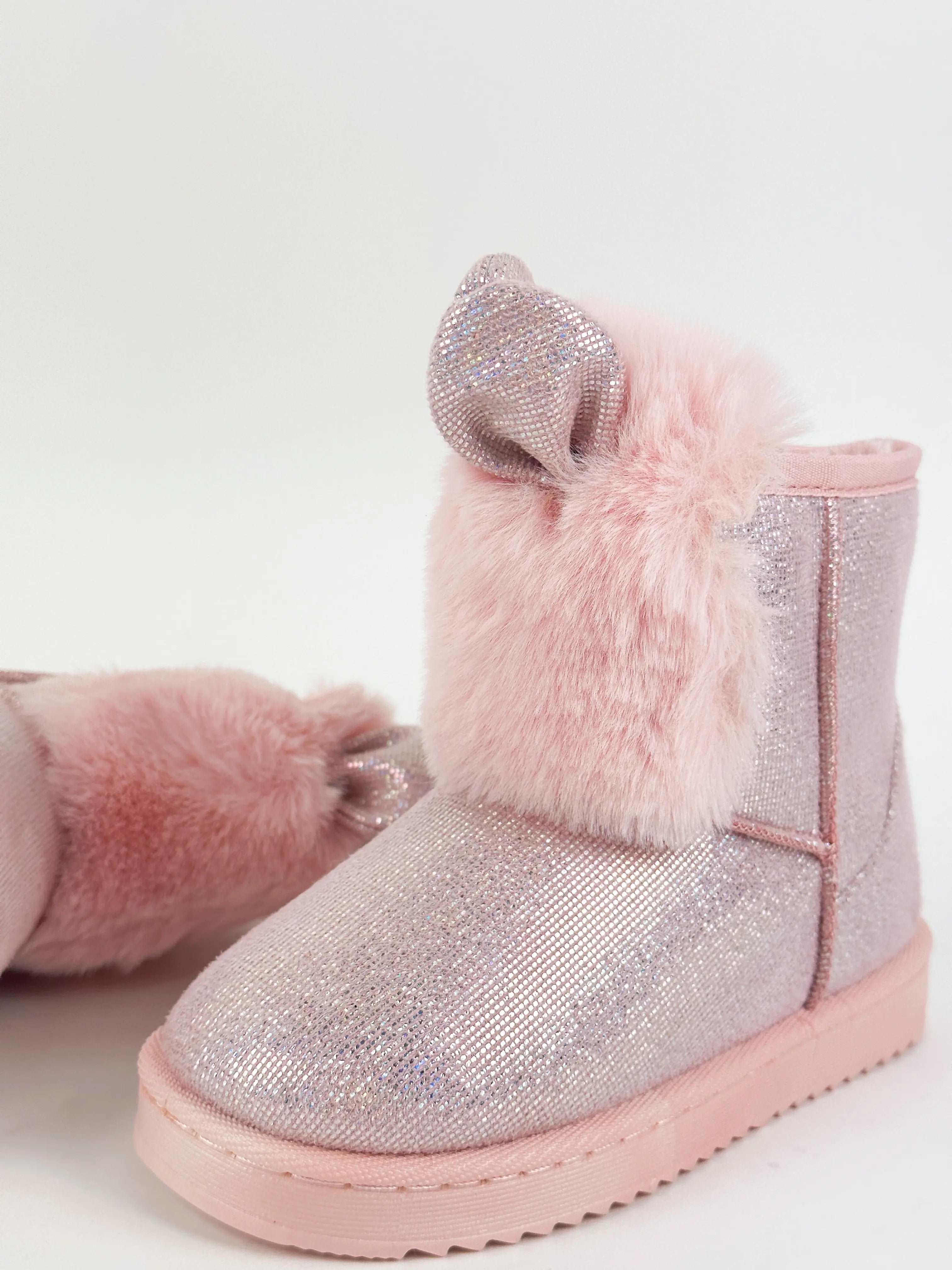 BOTTINES ENFANT - ROSE