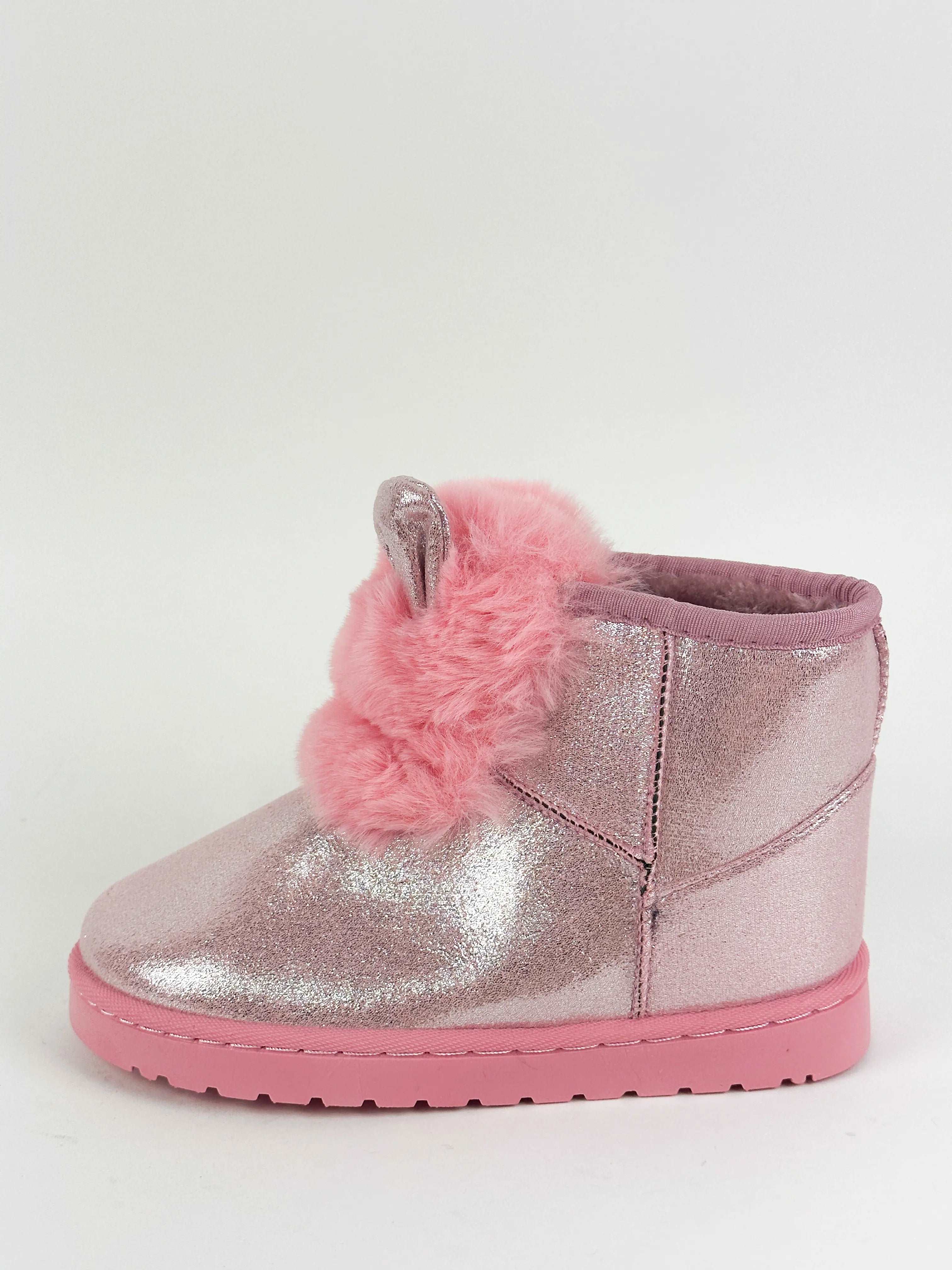 BOTTINES ENFANT - ROSE