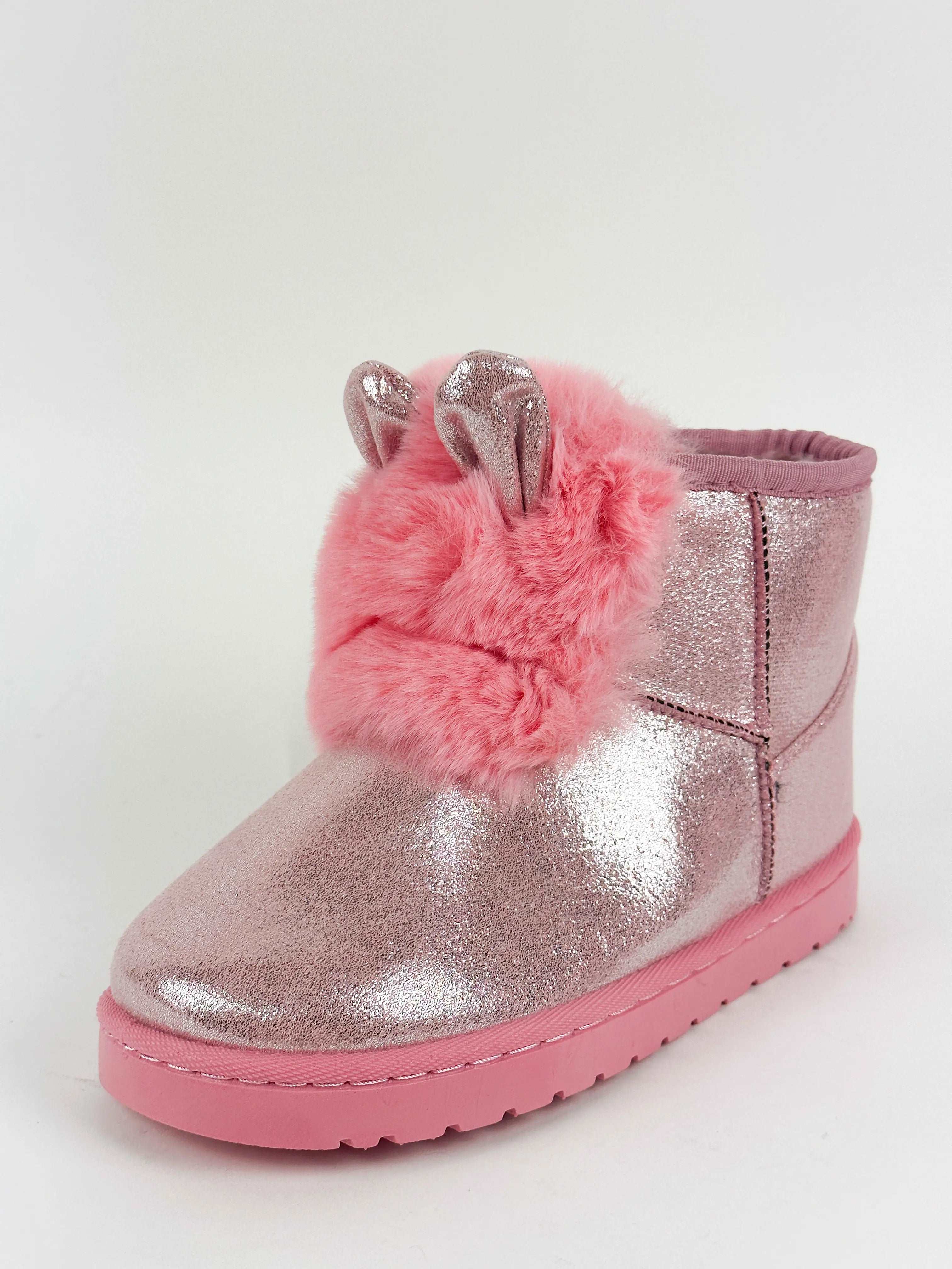 BOTTINES ENFANT - ROSE