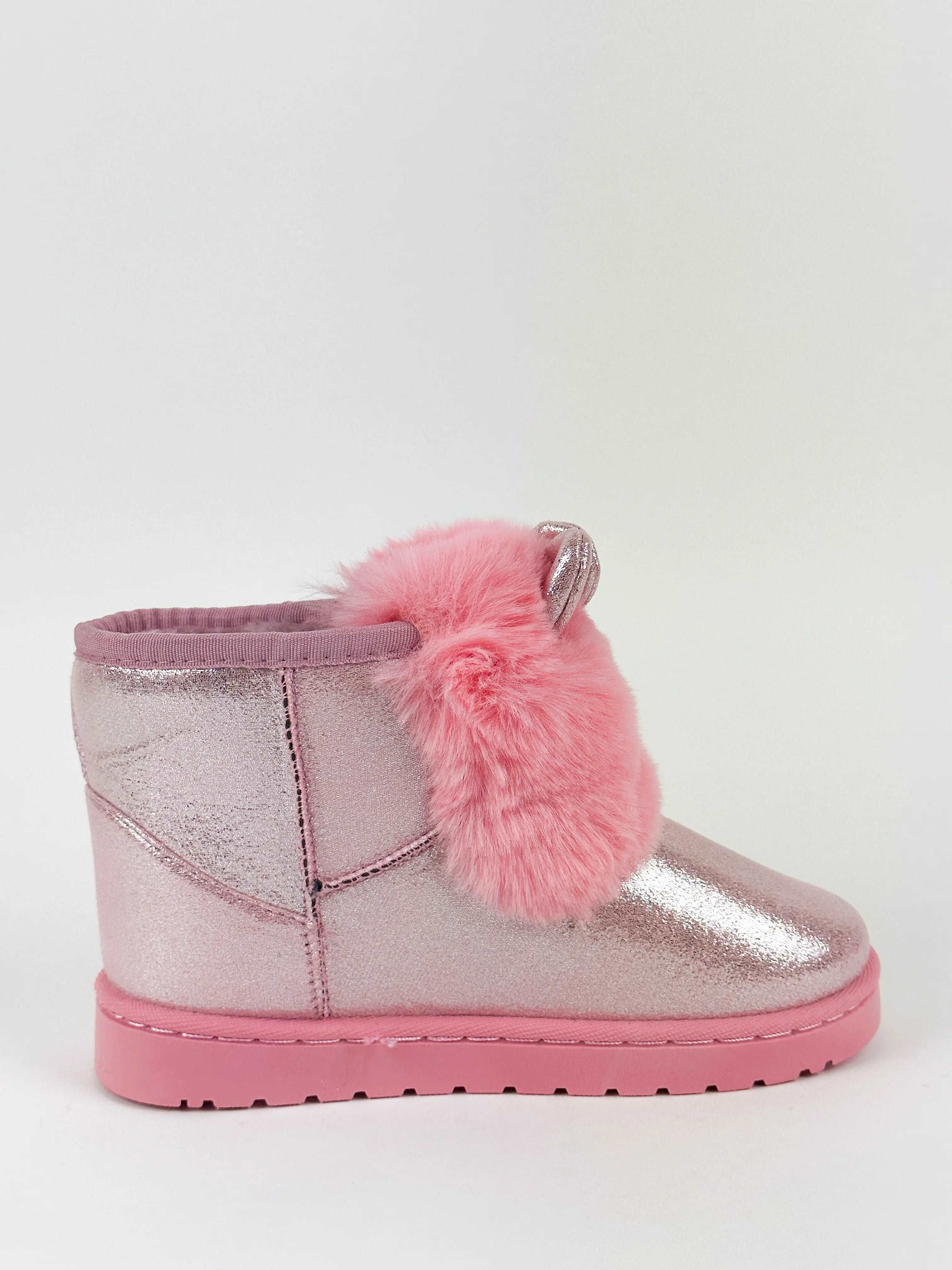 BOTTINES ENFANT - ROSE