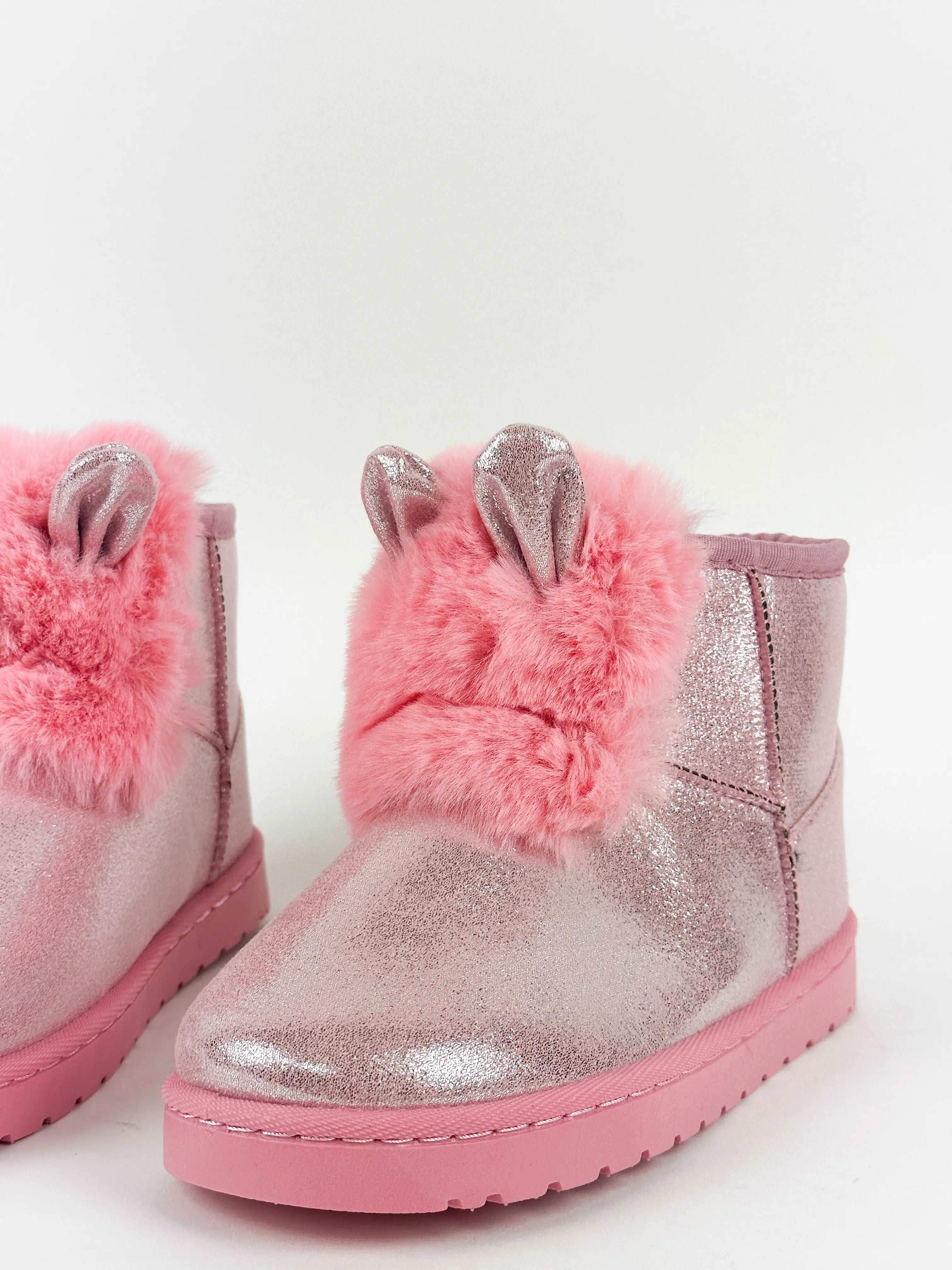 BOTTINES ENFANT - ROSE