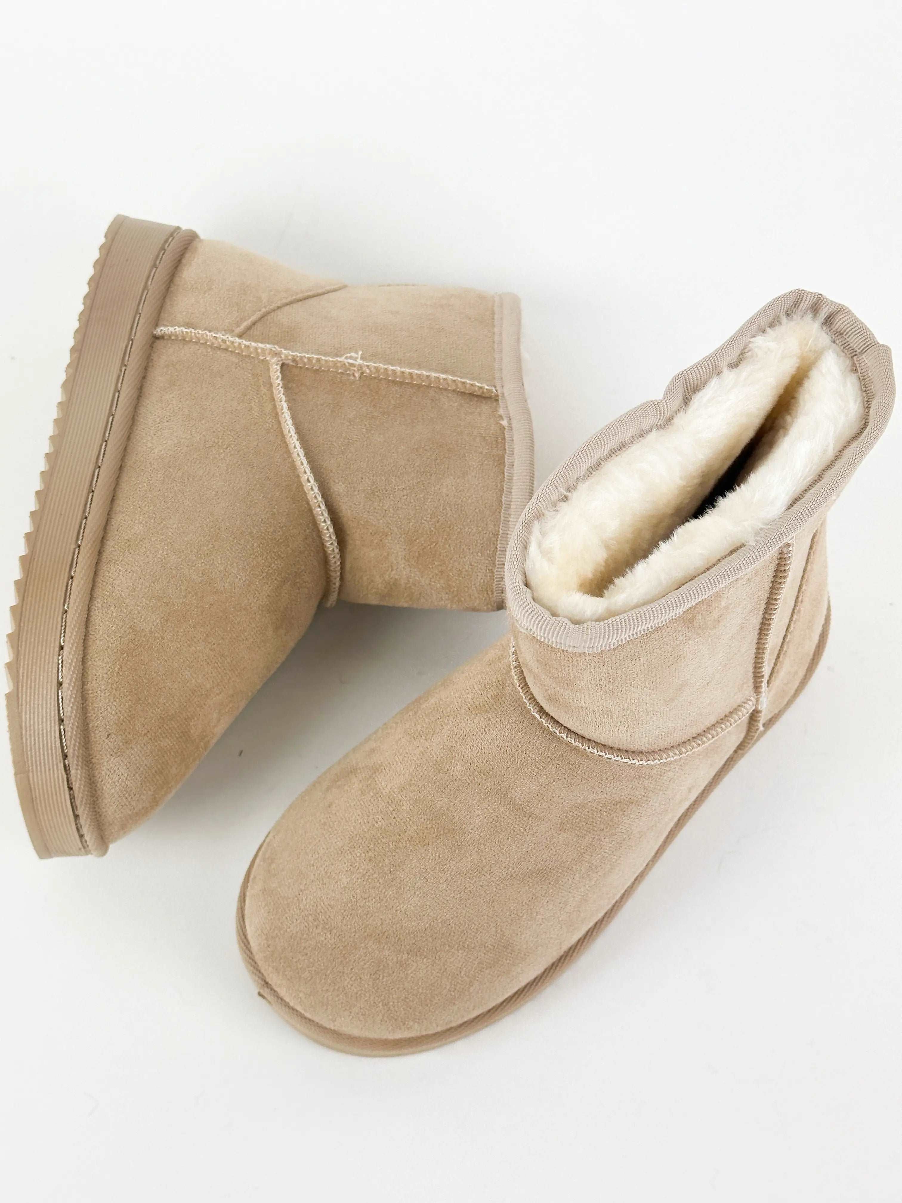 BOTTINES ENFANT - BEIGE