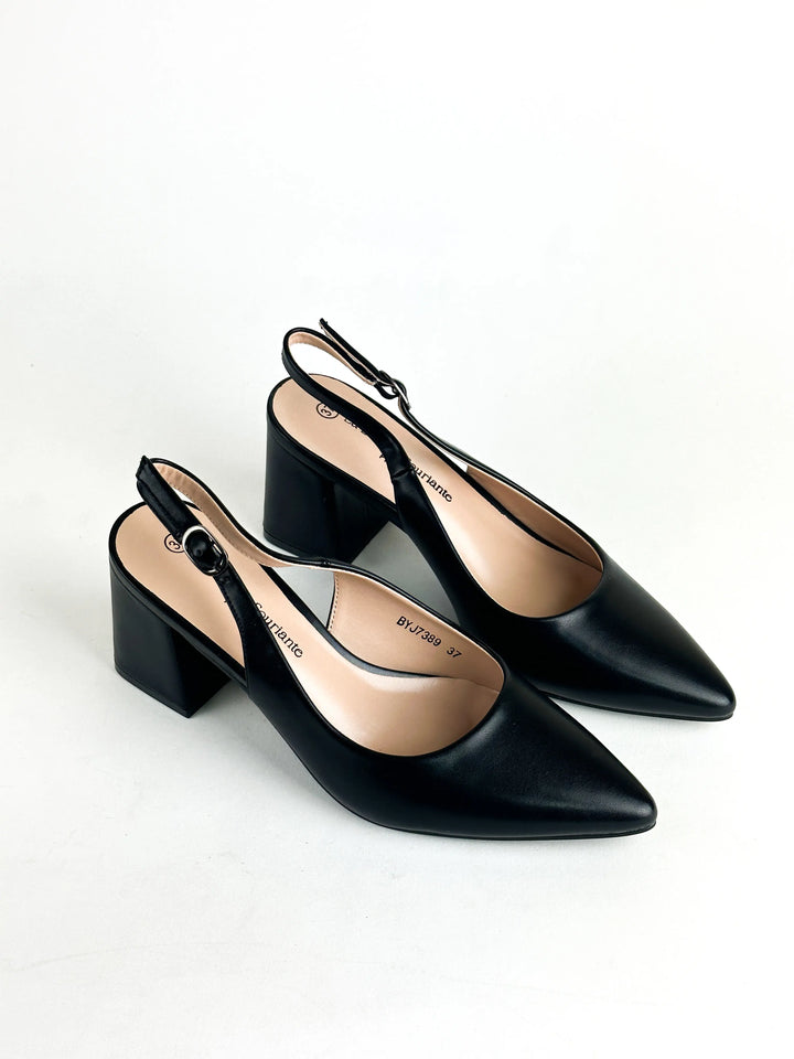 ESCARPINS BOTTINA -  NOIR