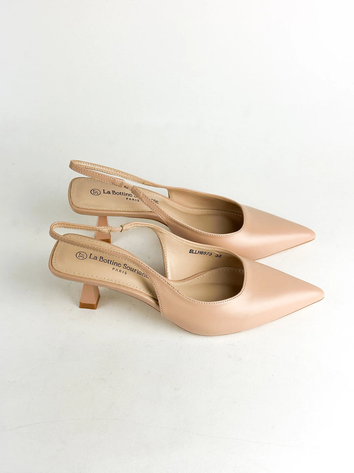 ESCARPINS ROMA -  NUDE