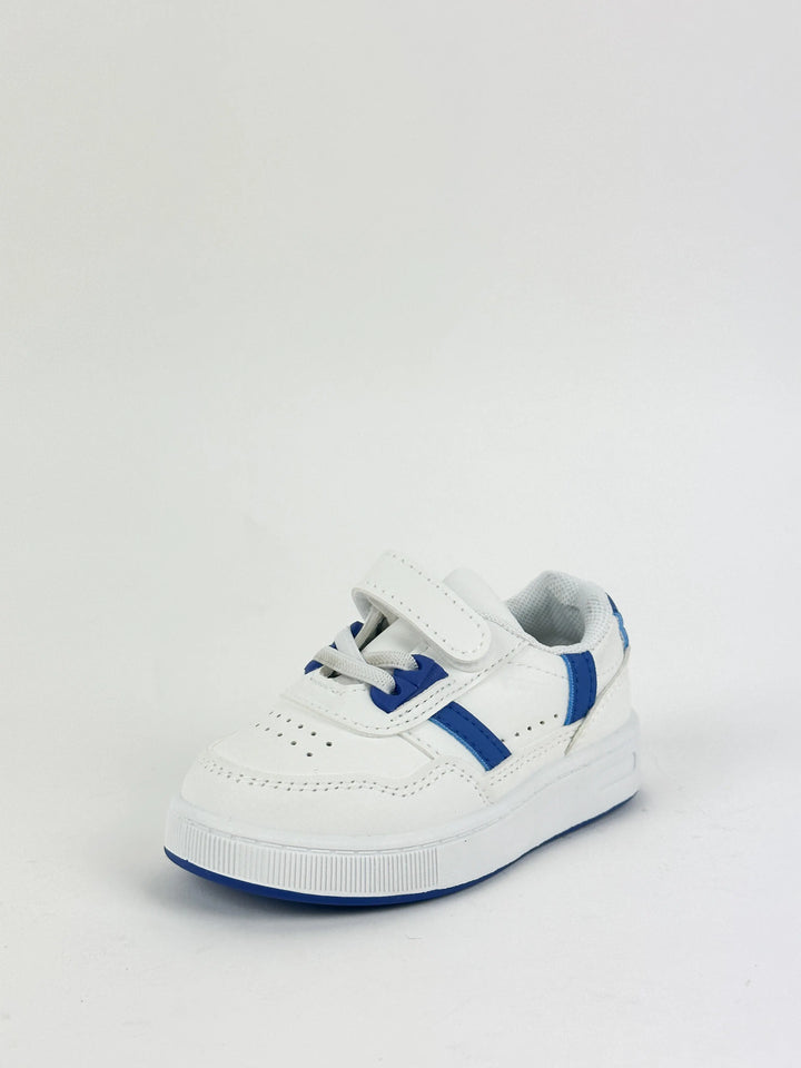 BASKETS GARÇON ET FILLE - BLANC