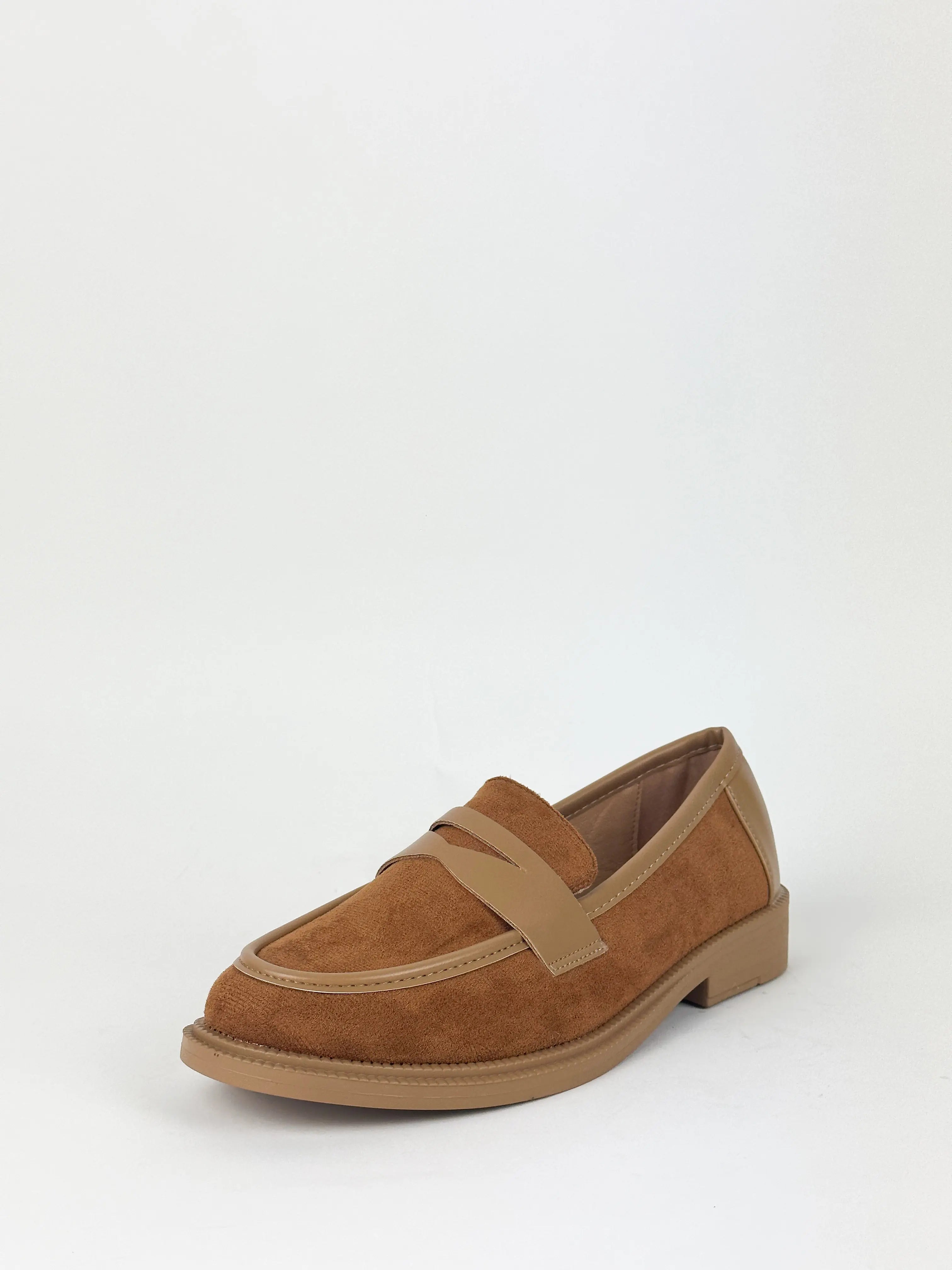 MOCASSINS TALON LÉGER - CAMEL