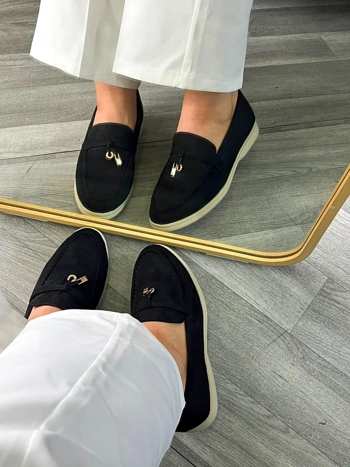 Mocassins piana - NOIR