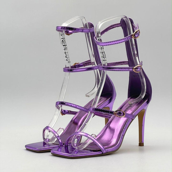 Sandales Transparent - VIOLET