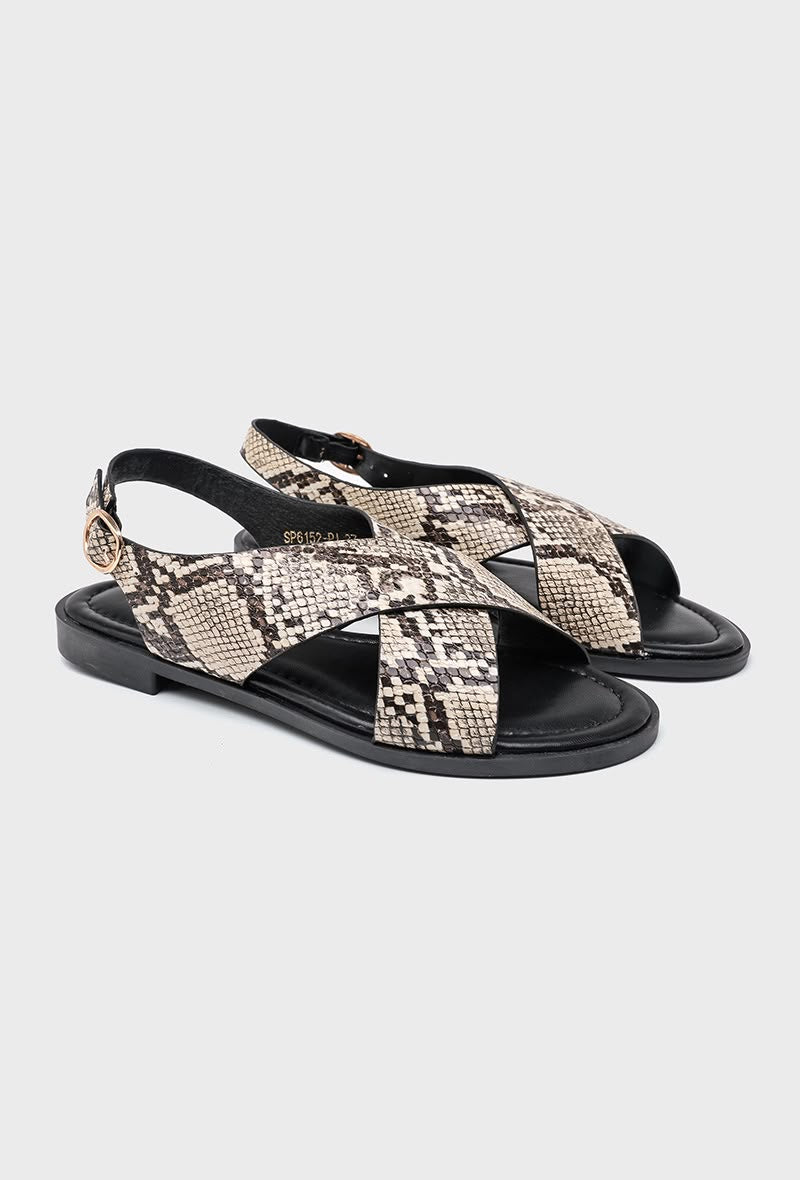 Sandales plates - Python