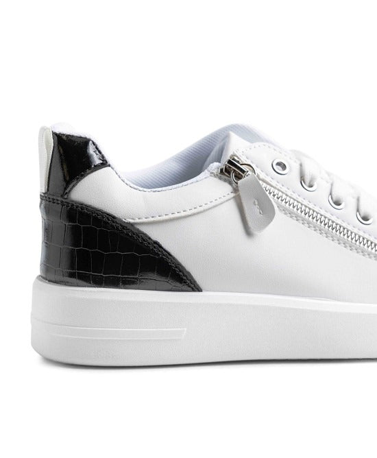 BASKETS CLASSIQUE - BLANC/NOIR