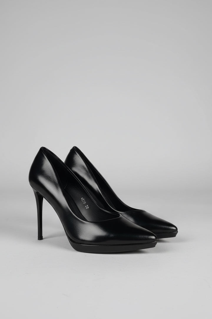 ESCARPINS A TALONS - NOIR