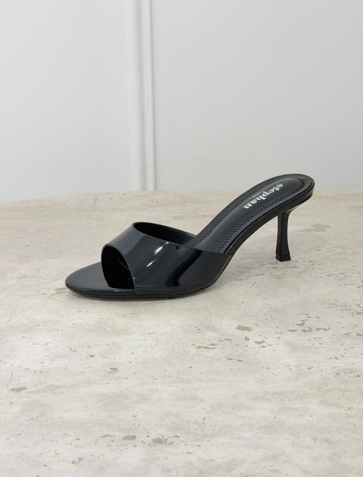 Slides Heel-Black