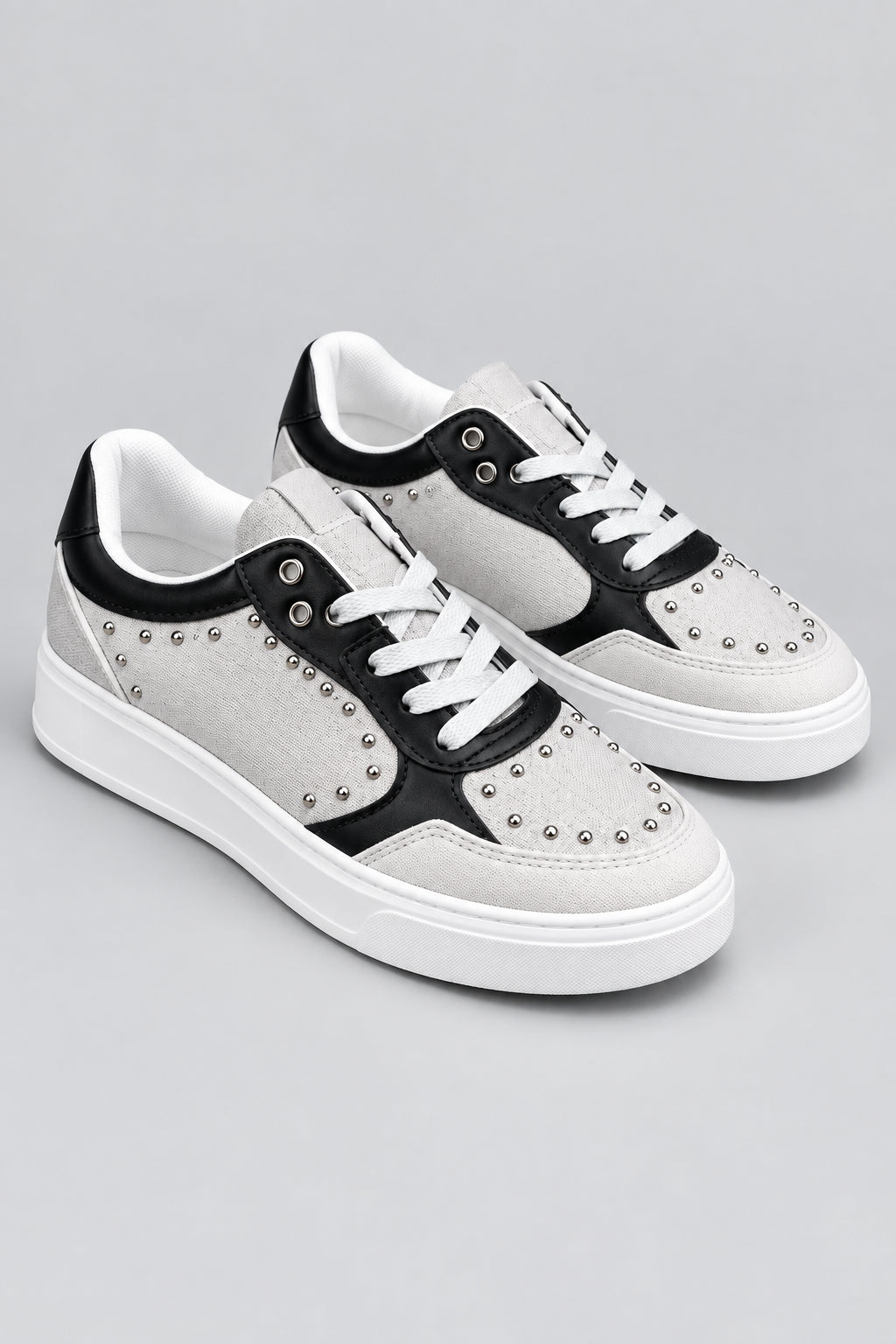 Basket Suède Plateforme - GREY