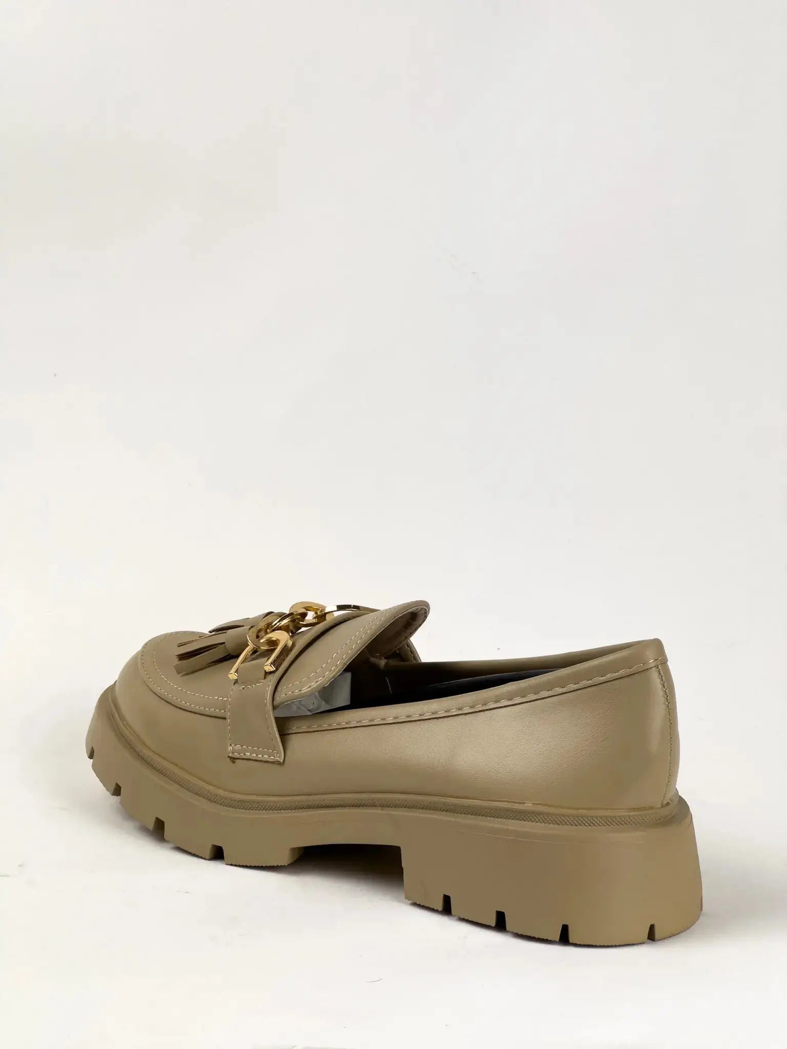 MOCASSINS PLATEFORME - BEIGE - MOCASSINS