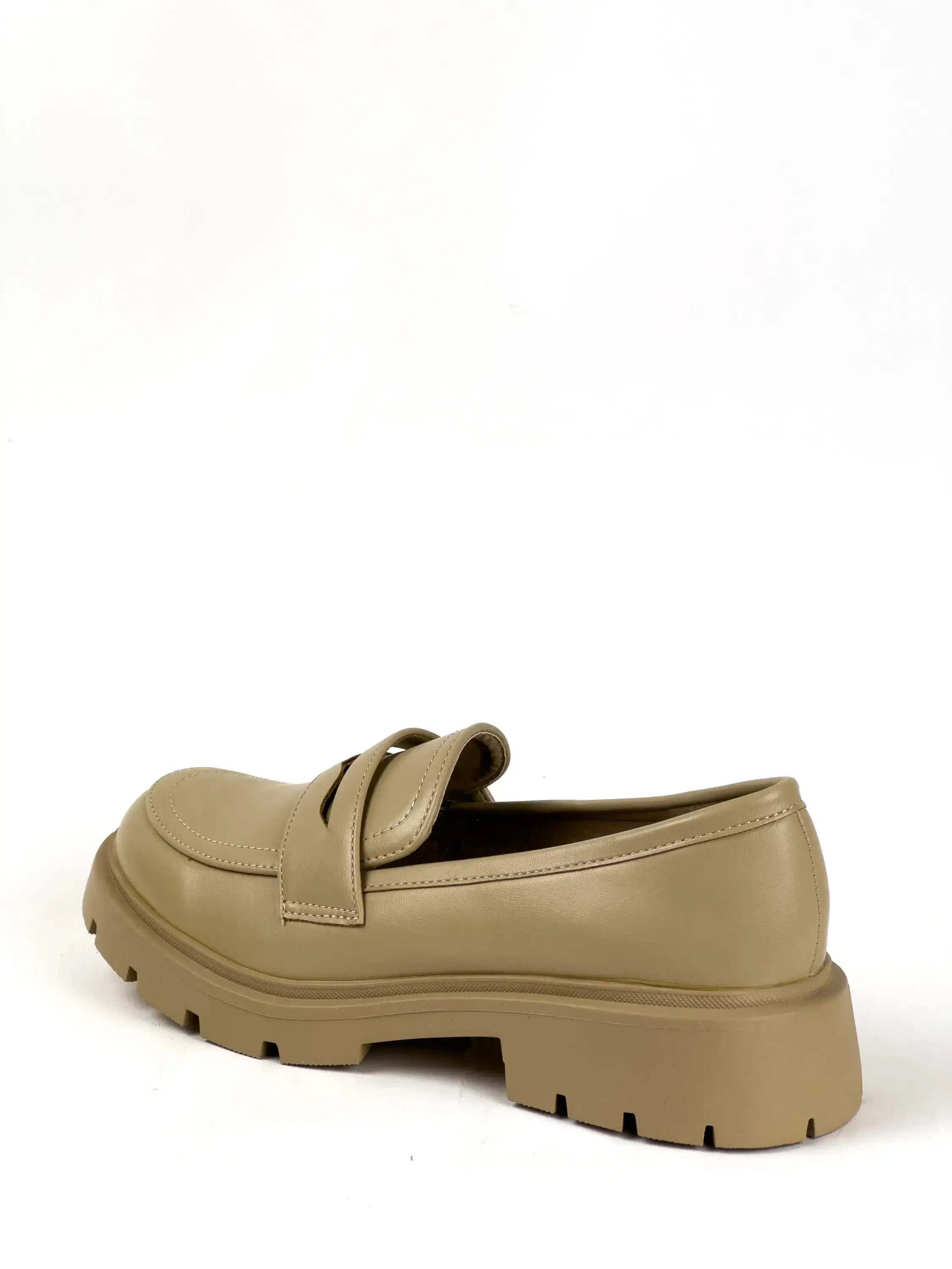 MOCASSINS PLATEFORME - BEIGE - MOCASSINS