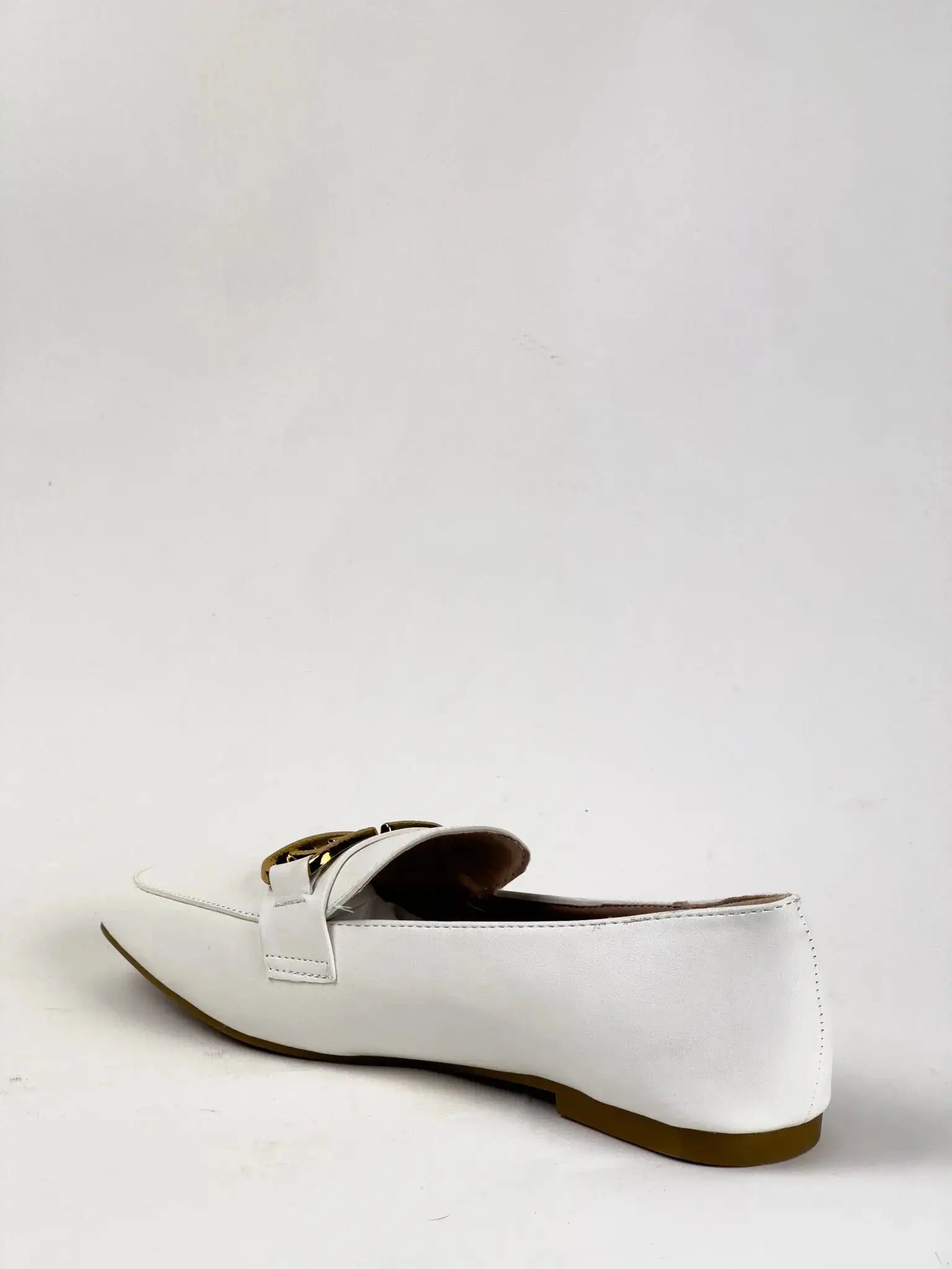 MOCASSINS PLATS - BLANC - MOCASSINS