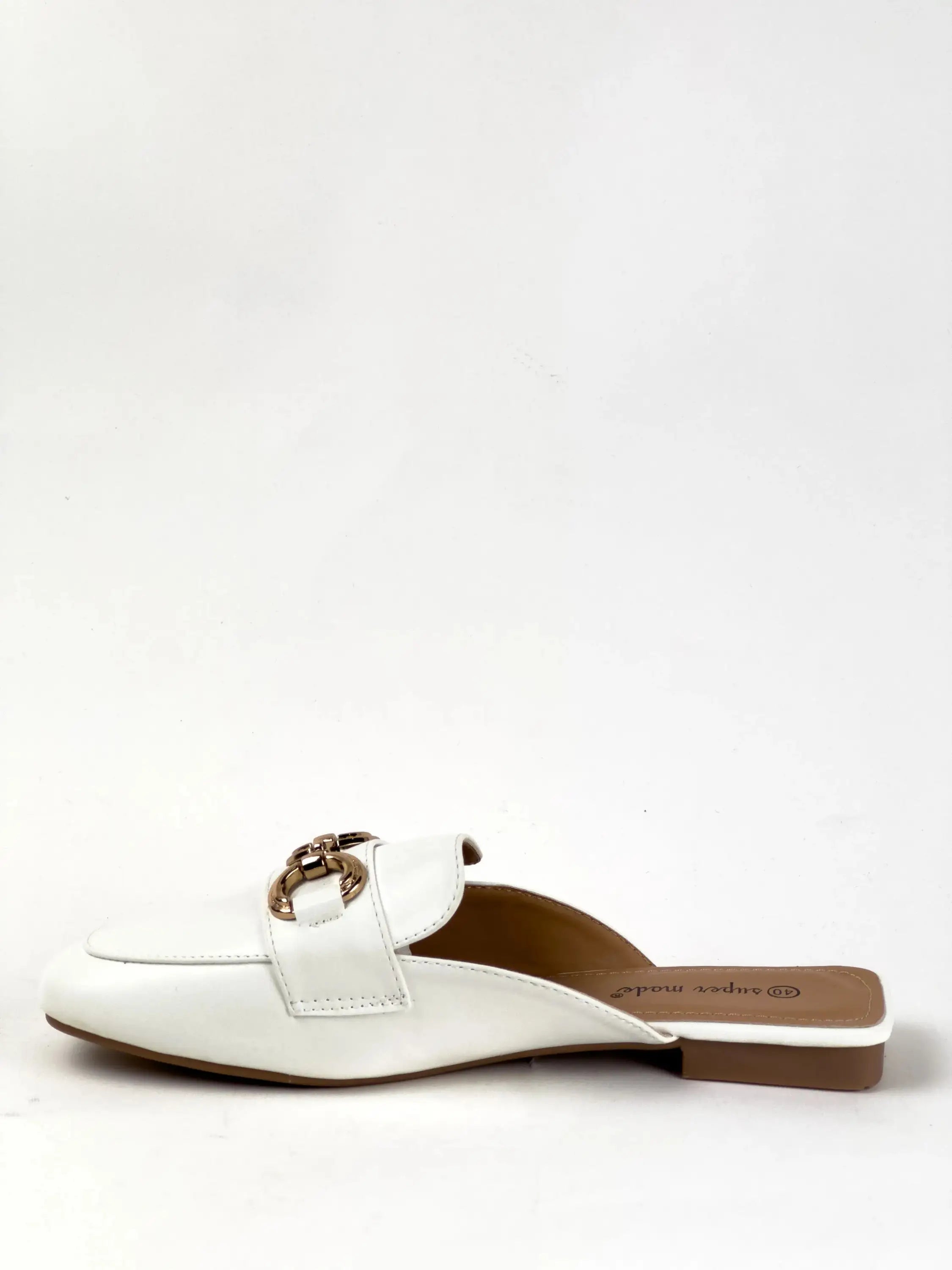 MULE CLASSIQUE - BLANC - MULES