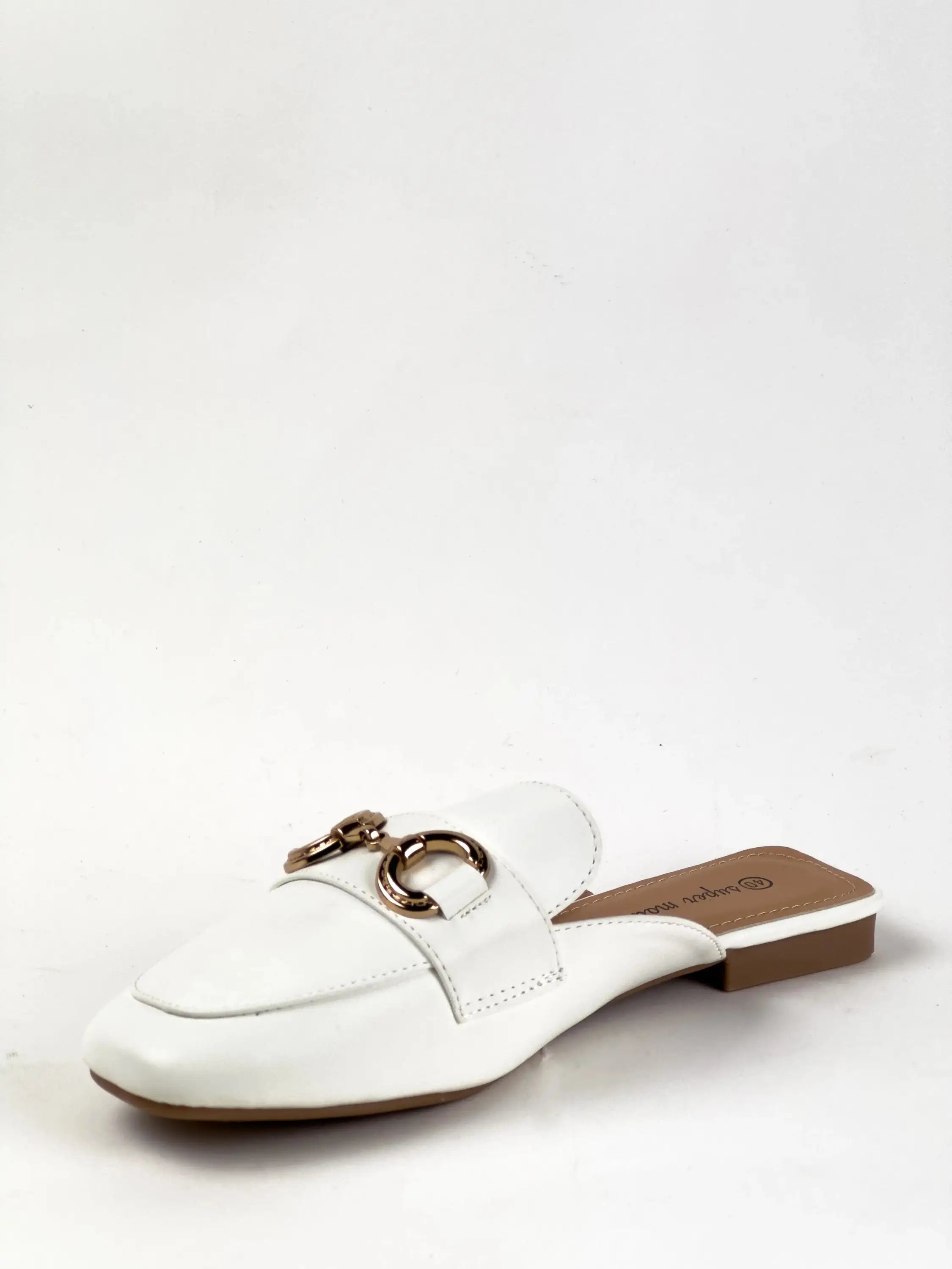 MULE CLASSIQUE - BLANC - MULES