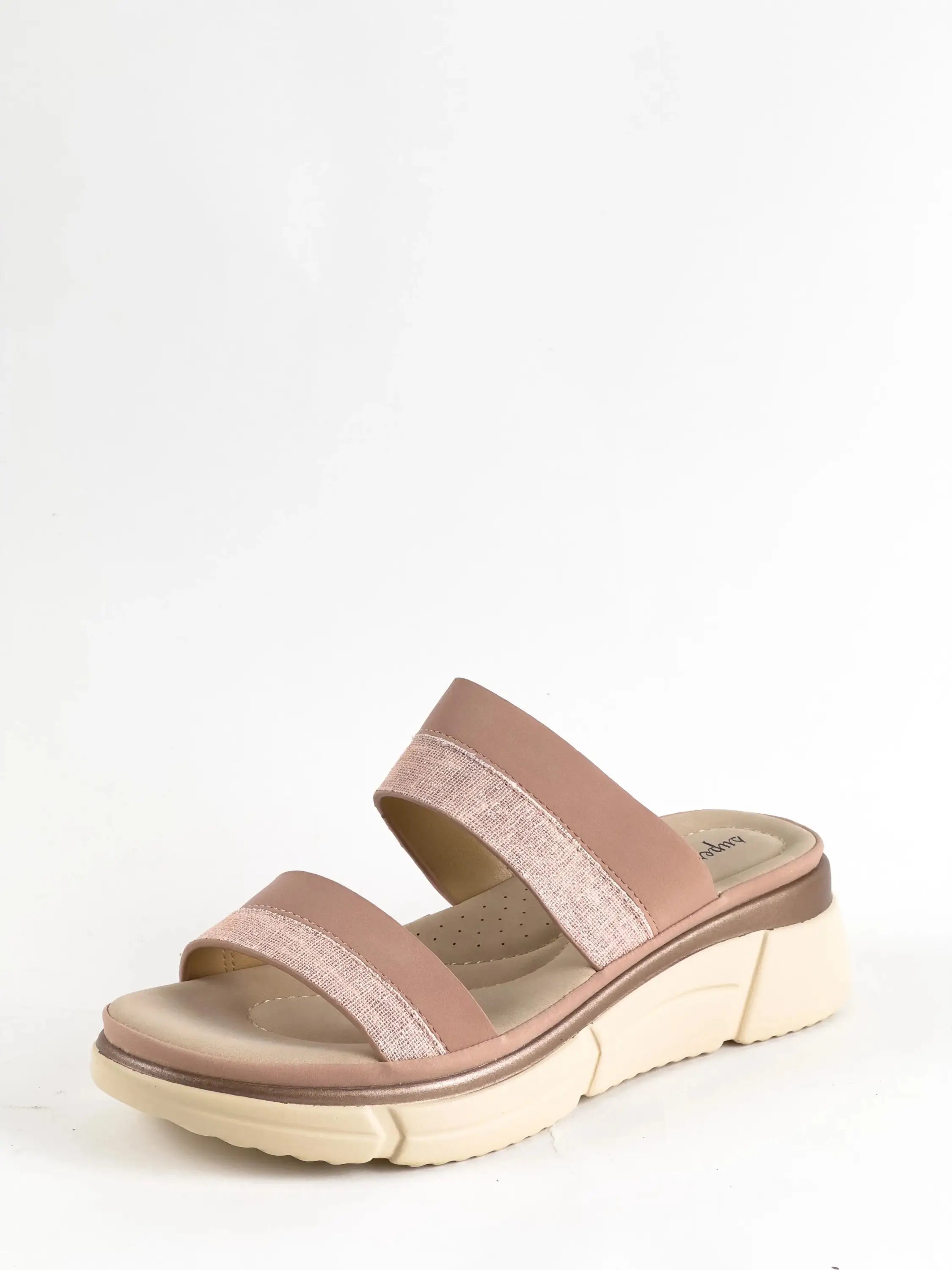 SANDALES CONFORT - ROSE - CONFORT