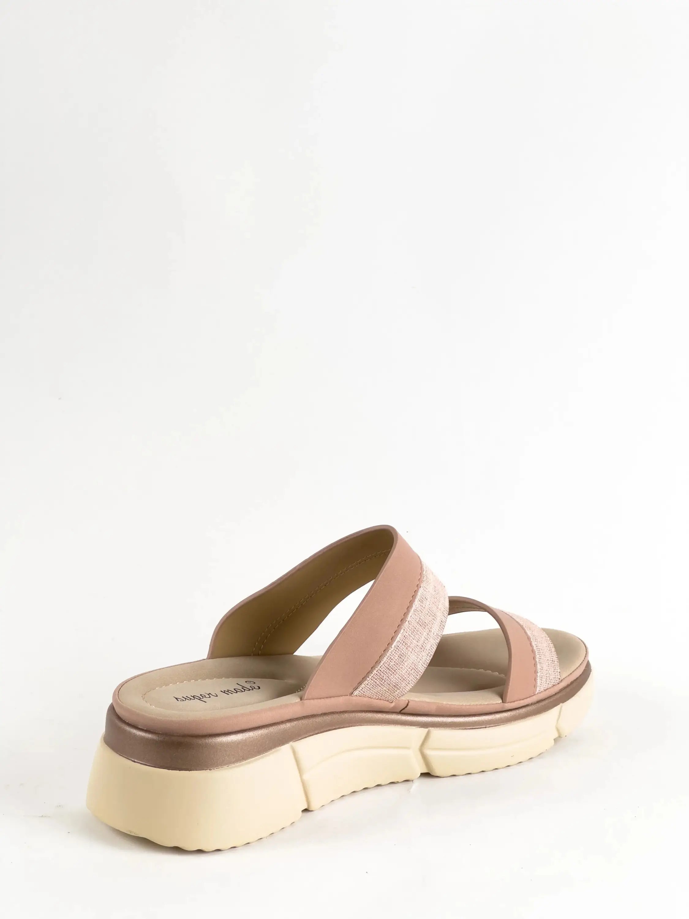 SANDALES CONFORT - ROSE - CONFORT